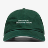 GOD is real - dad hat