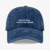 GOD is real - dad hat