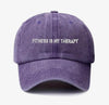 Fitness is my therapy - dad hat