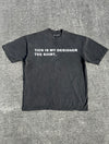 This is My designer tee shirt- vintage black