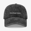 Certified hater - dad hat