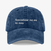 Socializar no es lo mio - dad hat