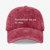 Socializar no es lo mio - dad hat