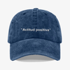 Actitud positiva - dad hat