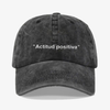 Actitud positiva - dad hat