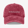 Actitud positiva - dad hat