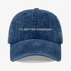 1% better everyday - dad hat